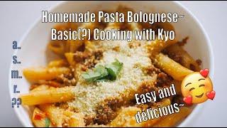 Pasta Bolognese (Basic? Cooking with Kyo)