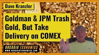 Goldman & JPM Trash Gold, But Take Delivery On COMEX