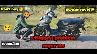 5 biggest problem Yamaha ray zr 125 /don't buy #yamaha #rayzr125