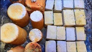 Cylinders & Blocks | Asmr | Gymchalk | Sleepaid | Oddly Satisfying | #masscrush