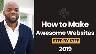 How to make a WordPress website 2019 Divi theme tutorial