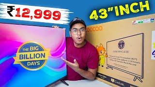 43 Inch Smart TV Under ₹13,000 - Coocaa 43C3U Plus Review | Flipkart Big Billion Days 2024