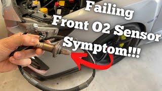 Symptom of a Failing Front Oxygen | O2 Air Fuel Sensor | WRX STI