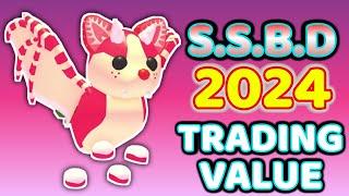 STRAWBERRY SHORTCAKE BAT DRAGON TRADING VALUE IN ADOPT ME! 2024 *UPDATED*