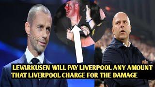 UEFA President Vows to Support Liverpool After Attack on Staff by  Leverkusen Supporters