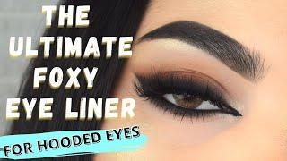 Simple FOXY EYE look | Daytime Smokey | SUGAR blend the rules eyeshadow palette | Hooded kohl liner