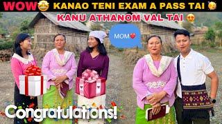 Wow Congratulations  Ka Sanatum teni Exam A Pass hontai  Nga Lenpen kitha taote 