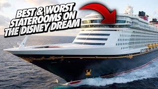 Best & Worst Cruise Staterooms on the Disney Dream / Disney Cruise Line