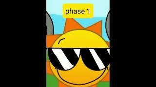 Phase 1 and phase 2 mr. Sun incredibox sprunki scrunkly retake#shorts