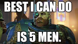 Captain Acheran's Manpower Problem | Warhammer 40k Space Marine 2 meme dub