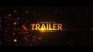 Cinematic Trailer Intro Template #213 Sony Vegas Pro