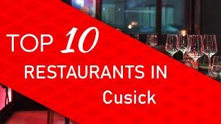 Top 10 best Restaurants in Cusick, Washington