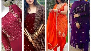 Letest Punjabi  Suits Design/Party Wear Suits Design/Shivani Trend Fashion