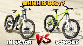 GTA 5 ONLINE : INDUCTOR Vs SCORCHER [WHICH IS BEST CYCLE]