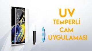 UV IŞIKLI TEMPERLİ CAM UYGULAMASI (Tempered UV Glass Screen Protector install)