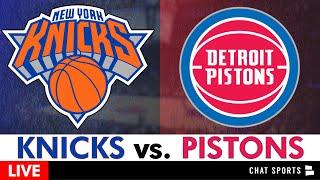 Knicks vs. Pistons Live Streaming Scoreboard, Play-By-Play, Highlights, Stats & Analysis