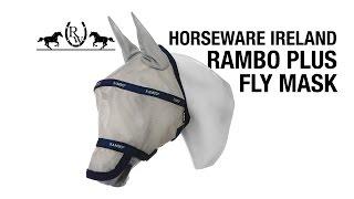 Rambo Plus Fly Mask by Horseware