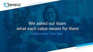 Our Values |  SENETIC