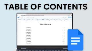 How To Create Table of Contents in Google Docs