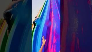 bella ciao waterslide parkour pov#parkourfreerun #parkourlife #parkour #waterslide #shortlife