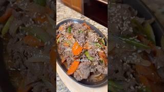 Easy korean beef bulgogi 