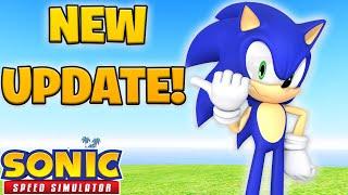 What's The New Update??? LIVE Sonic Speed Simulator Update!