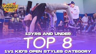 Kit Kat vs Tommy | 1v1 Kid's Open Styles (13yrs and Under) | TOP 8 | DESTRUCTIVE STEPS 14