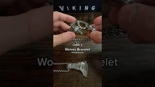 Norse Bracelet Inspired by the Wolves of Odin (Geri & Freki) #shorts