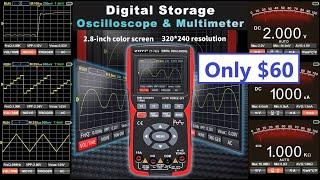 TA-0372: Zotek ZOYI ZT-702S Oscilloscope Multimeter 10 MHz / 10.000 Counts