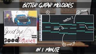 Better Guitar Melodies In 5 Steps (#shorts)