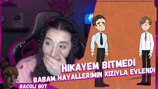 Pqueen - "Babam Hayallerimin Kızıyla Evlendi" İzliyor (Hikayem Bitmedi)