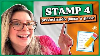 COMO PREENCHER A APLICAÇÃO PARA STAMP4 NA IRLANDA PASSO A PASSO! (FORM EUTR1)