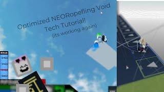 [ROBLOX PLANE CRAZY] Optimized NEORopefling Void Tech Tutorial