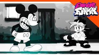  БОСС МИККИ МАУС HD ЭКЗЕ! ПРОТИВ БОЙФРЕНДА!  Friday Night Funkin' Sad Mickey Mouse Прохождение