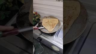 make Long crispy paratha roti #shorts #food #recipe #crispyparatha #viralvideo