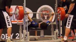Yuki Fukushima (JPN) 1.att.: 285 kg 2014 IPF World Benchpress Championships