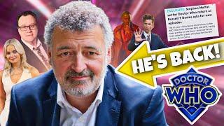 STEVEN MOFFAT RETURNS?!- [DOCTOR WHO: SERIES 14 GUEST WRITER LEAK?!]- NCUTI GATWA, RTD2 NEWS!
