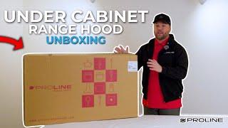 Proline Range Hoods PLJW 185 Unboxing Video