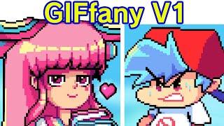 Friday Night Funkin' VS GIFfany V1 FULL Week | Gravity Falls, Yandere Girl & BF (FNF Mod: Romance 7)