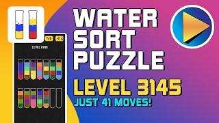 Water Sort Puzzle Level 3145 Walkthrough [42 Moves!]