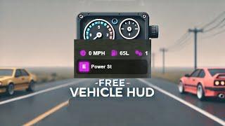 [FREE] Simple Vehicle HUD Script for QBCore, ESX, and Standalone | MJ DEVELOPMENT