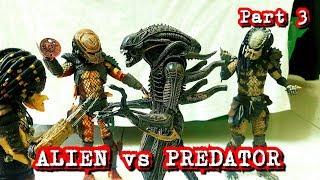 Alien Vs. Predator Stop Motion #3 || AG Stop Motion