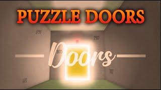 Puzzle Doors All answers NEW UPDATE #roblox