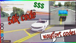 wayfort roblox codes (50K CODE!)