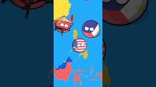 what if Philippines and USA switch places  #philippines #usa #countryballs #india #switch