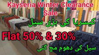 Kayseria Winter Clearance Sale | 30% & 50% Discount | Big Sale Offer | Brand Vlogs