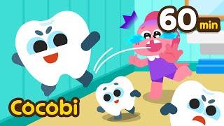 My Teeth are Running Away+ and More! | Kids Songs Compilation | Cocobi