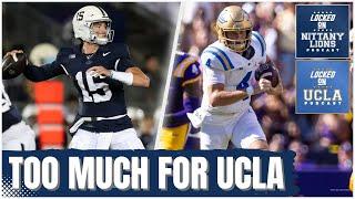 Penn State football beats the UCLA Bruins by dominating this key matchup... Penn State vs. UCLA 2024