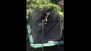 www.Madfun.co.uk Jumpking Rectangular Trampoline customer video