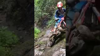 First attempt at the "Triple Step" #endurolife #extremenduro #hardenduro #enduro #moto #ktm